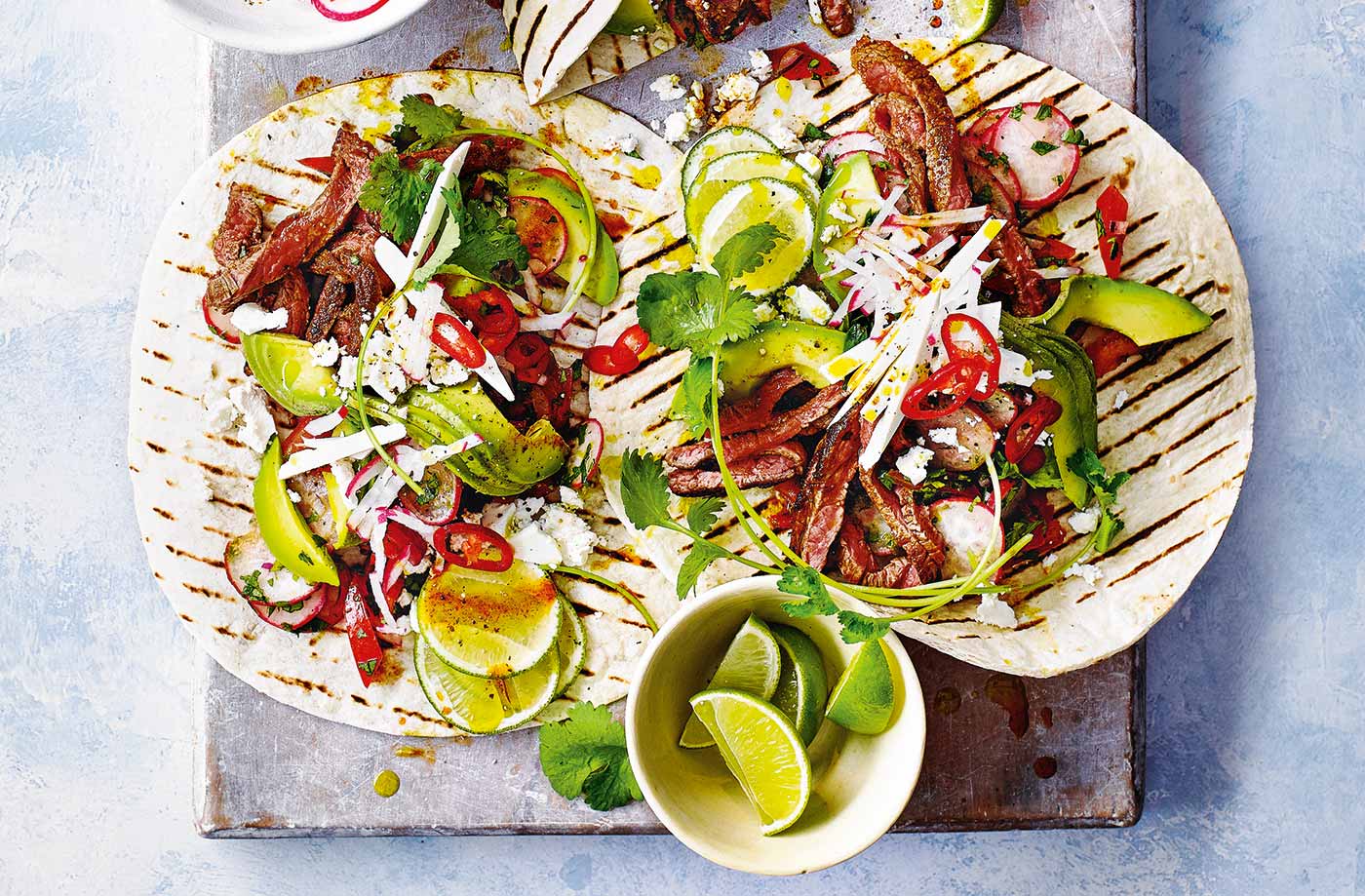 Steak tacos
