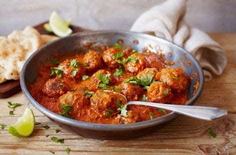 Image of "Lamb kofte curry"
