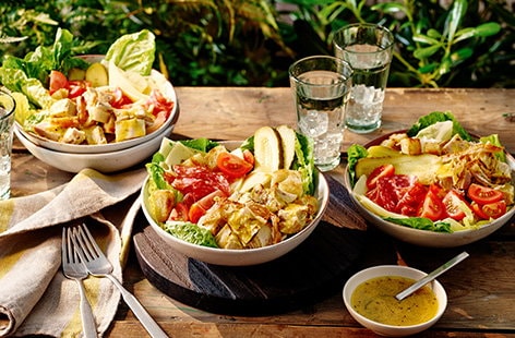 Image of "Cuban sandwich salad"