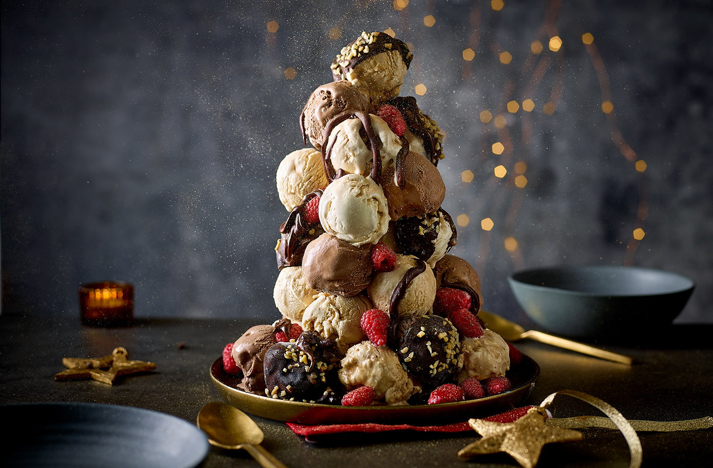 Ice cream tower