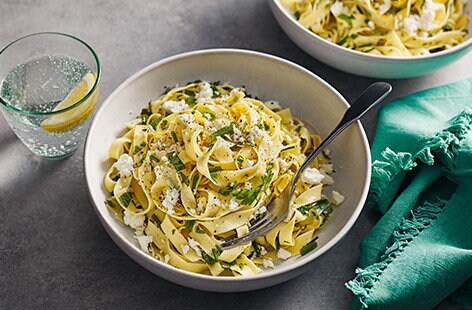 Image of "Tagliatelle with fresh herbs"