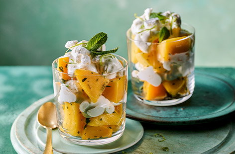Image of "Lime and mango Eton mess"