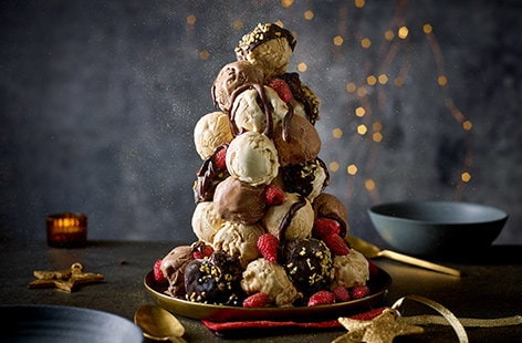 Image of "Ice cream tower"