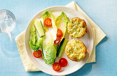 Image of "Courgette and egg muffins"