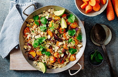 Image of "Carrot pilaf"