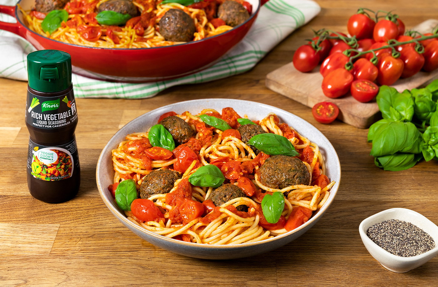 Andi's 'switch it up' mushroom meatballs