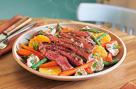 Image of "Sam's 'saviour' steak salad "