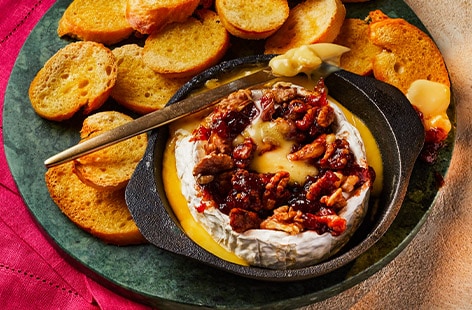 Image of "Air-fryer glazed brie"