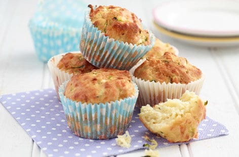 Image of "Cheesy courgette muffins"