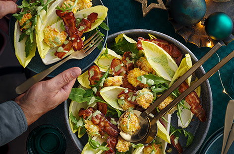 Image of "Prawn Caesar salad"