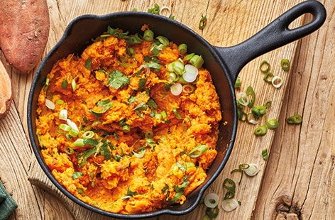 Image of "Chipotle mashed sweet potatoes"