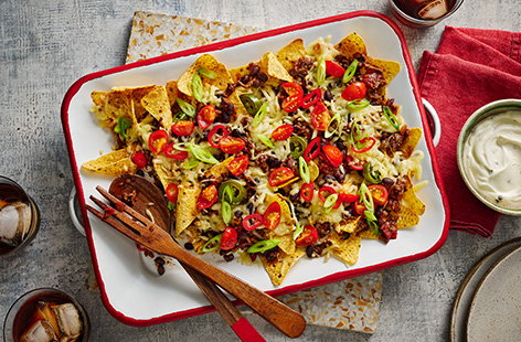 Image of "Taco beef nachos"