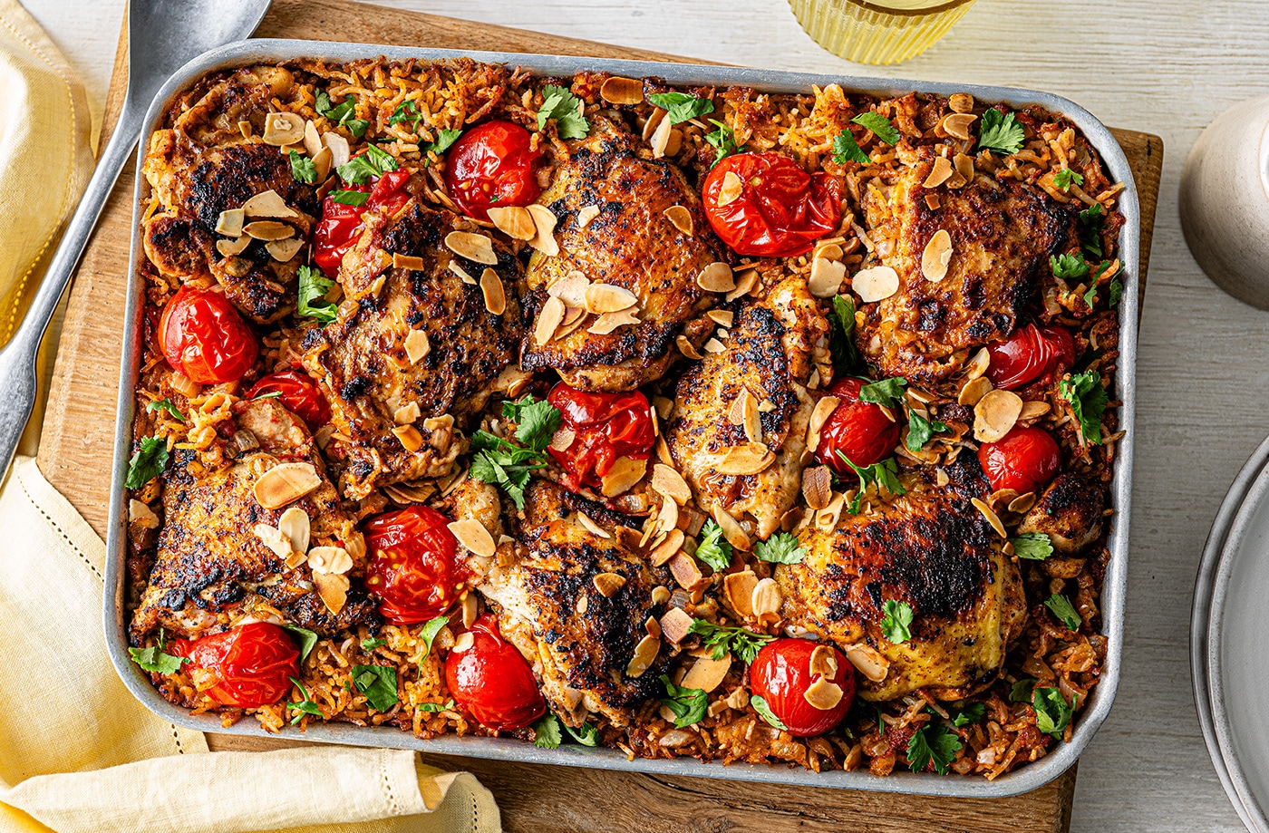 Butter chicken pilaf