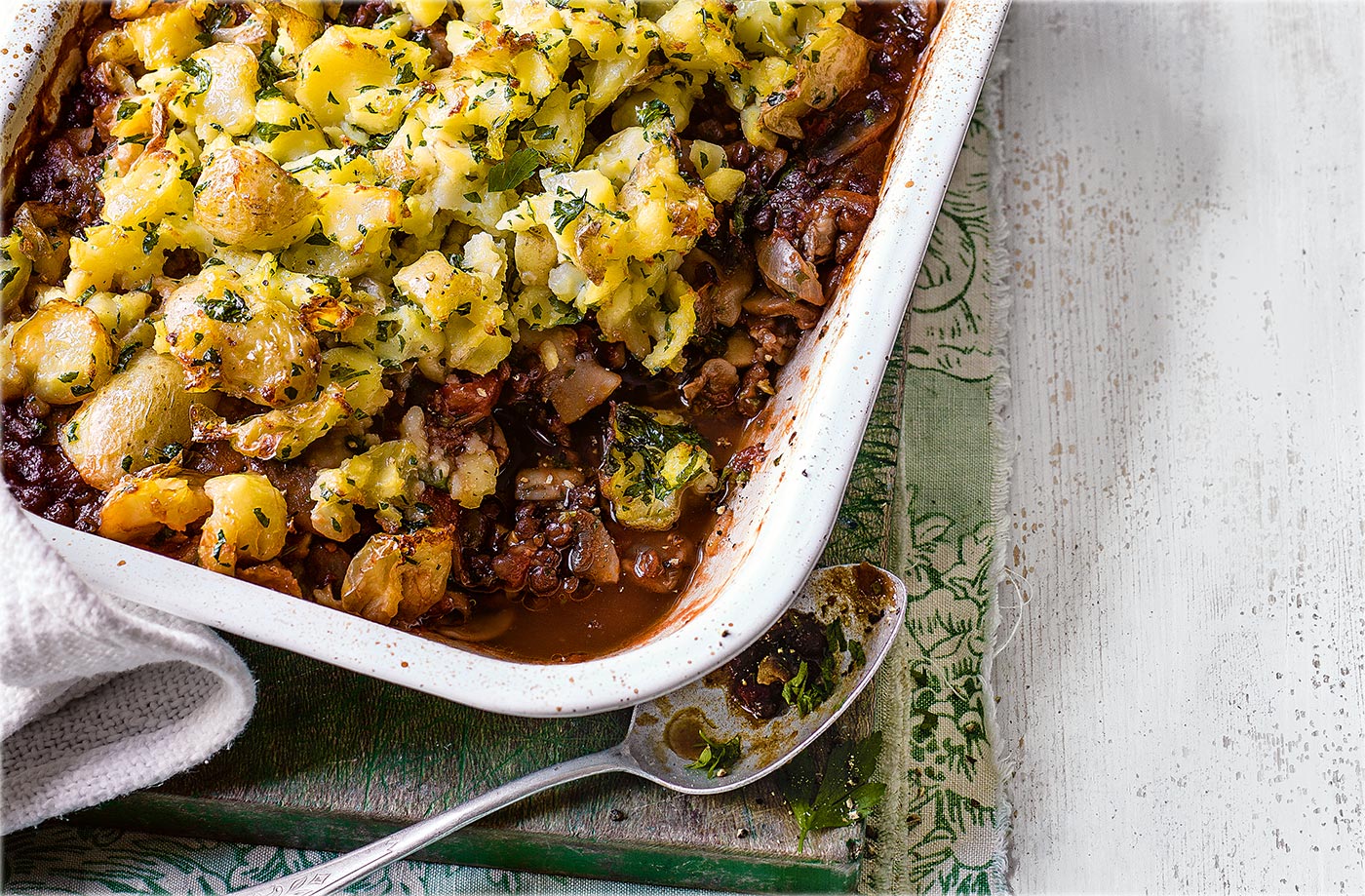 Vegan shepherd's pie