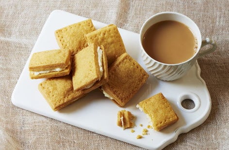 Image of "Homemade custard creams"