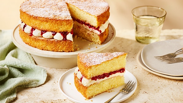 Light-as-air Victoria sponge