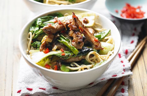 Image of "Chilli and ginger pork stir-fry"