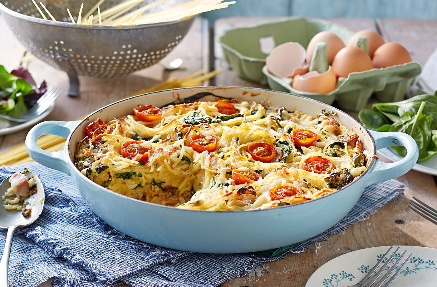 Spaghetti cake