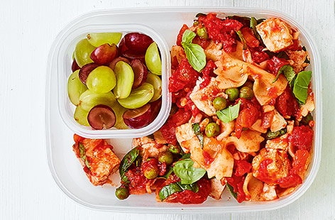Image of "Chicken pasta salad"