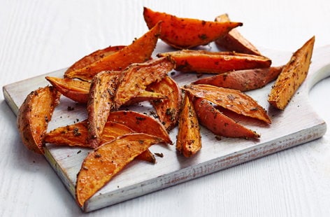 Image of "Derek's sweet potato and rosemary fries"