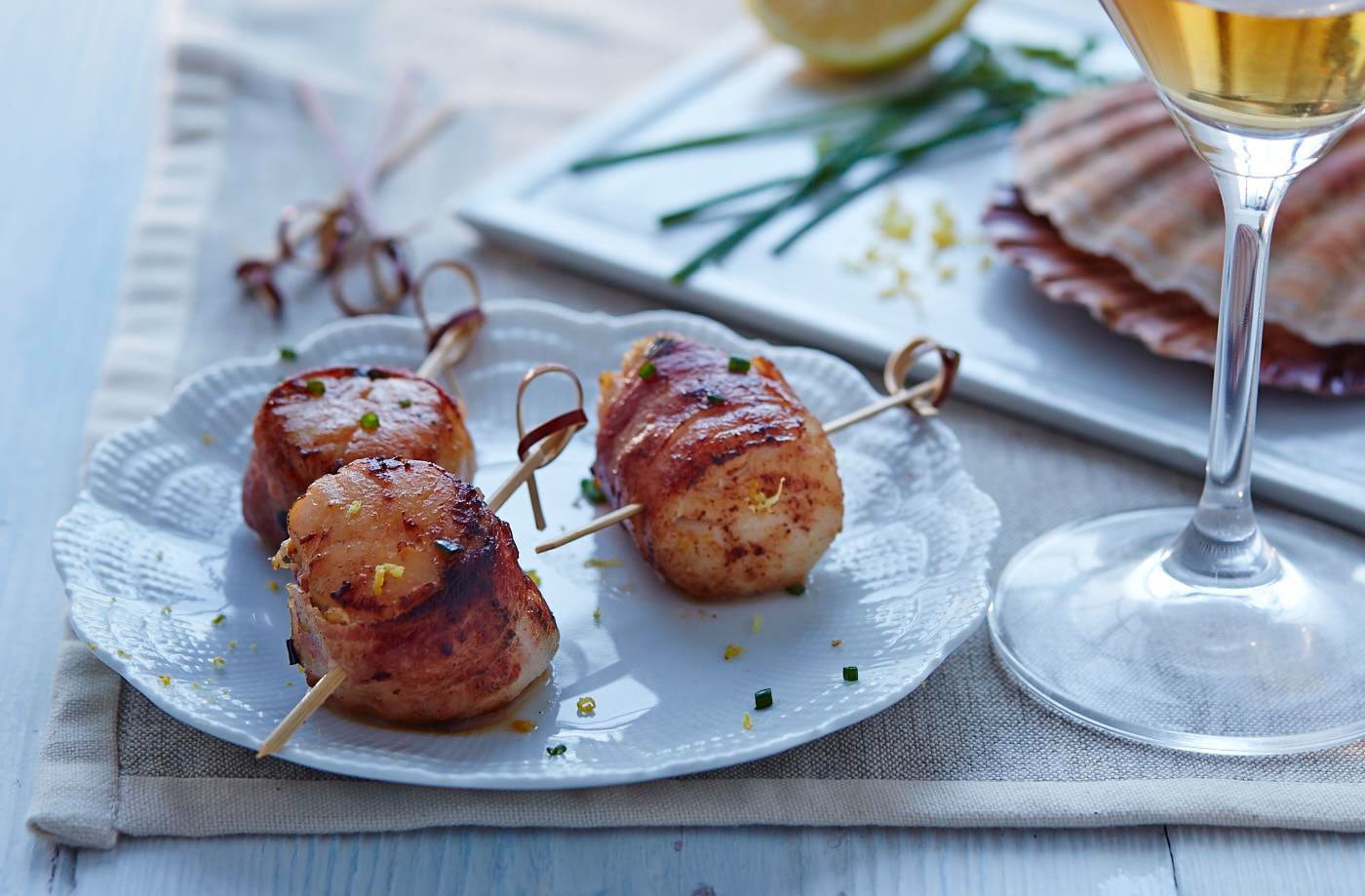 Scallop pops
