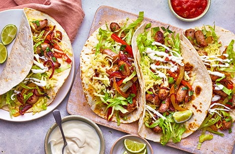 Image of "Chipolata fajitas"