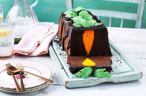 Image of "Surprise carrot cake"