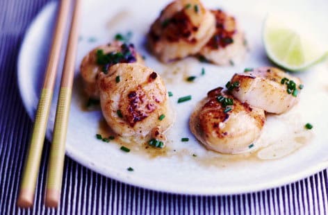 Image of "Citrus scallops"
