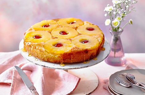 Image of "Pineapple upside down cake"