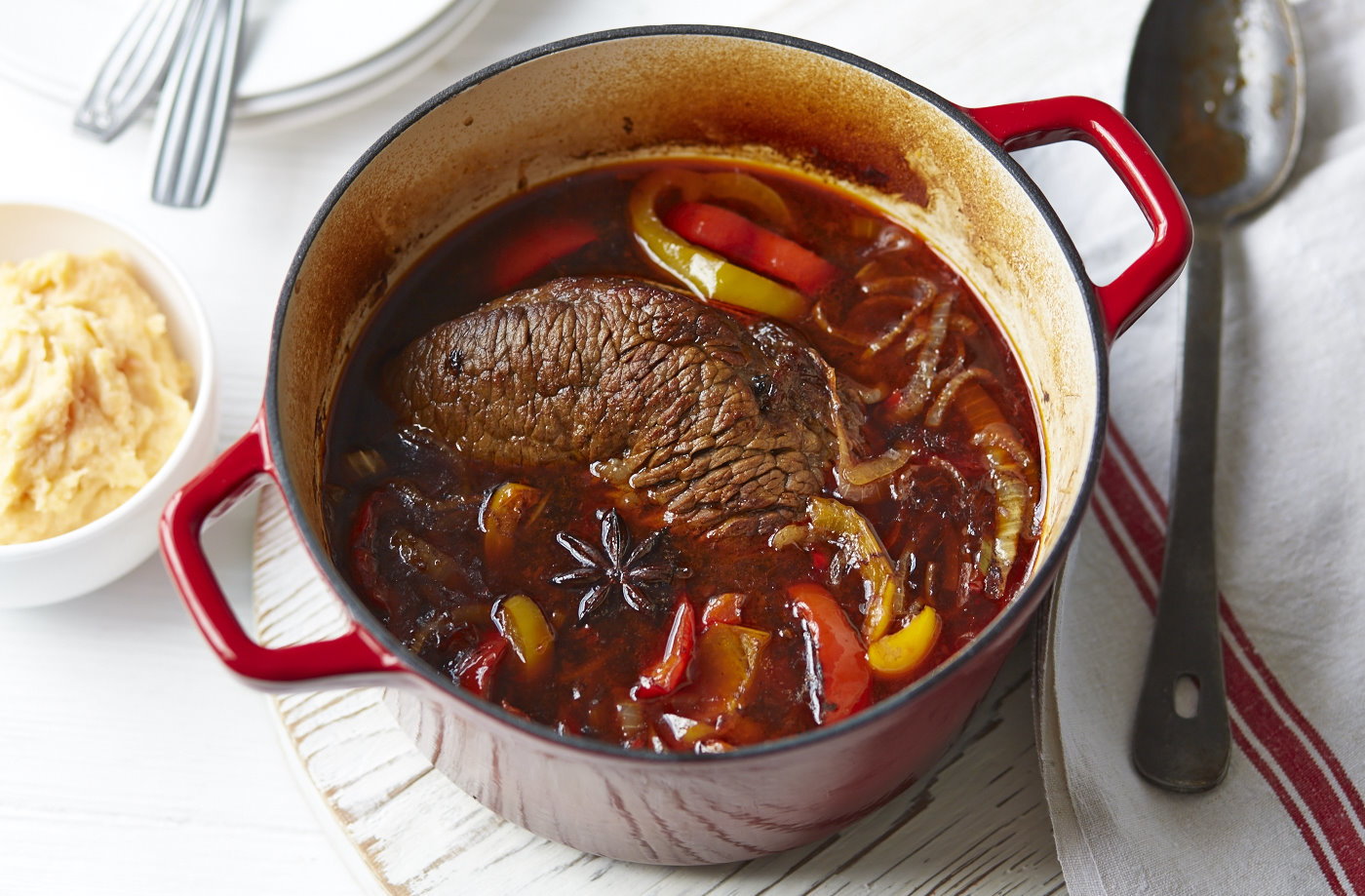 Spiced beef pot roast