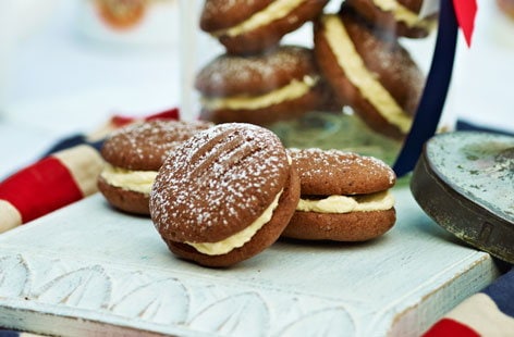 Chocolate melting moments