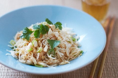 Image of "Asian crab noodles"