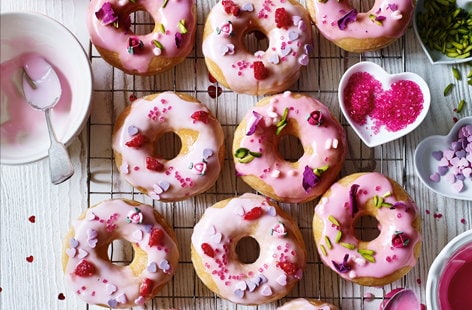 Image of "Pretty pink doughnuts"