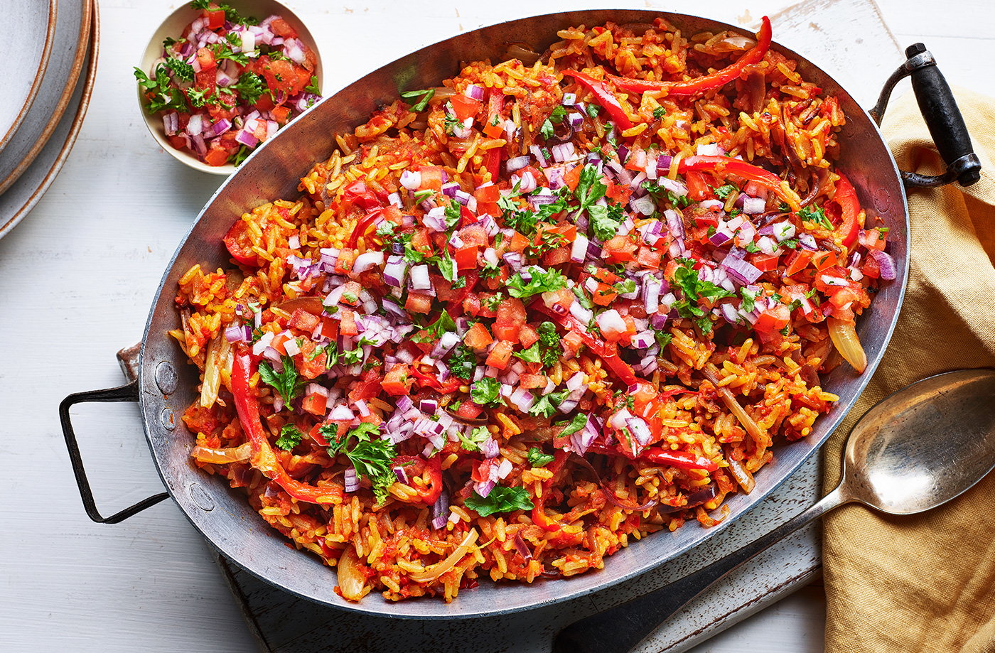 Jollof-inspired rice