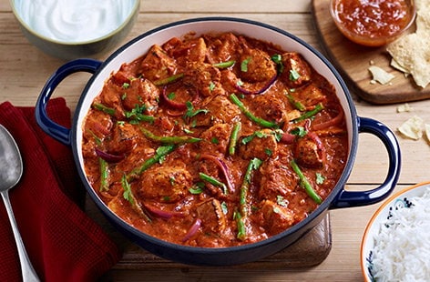 Image of "David's 'hot or not' chicken curry"
