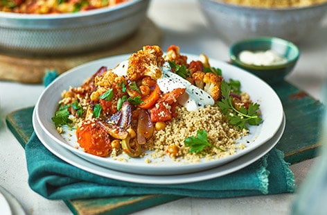 Image of "Roasted cauliflower tagine"
