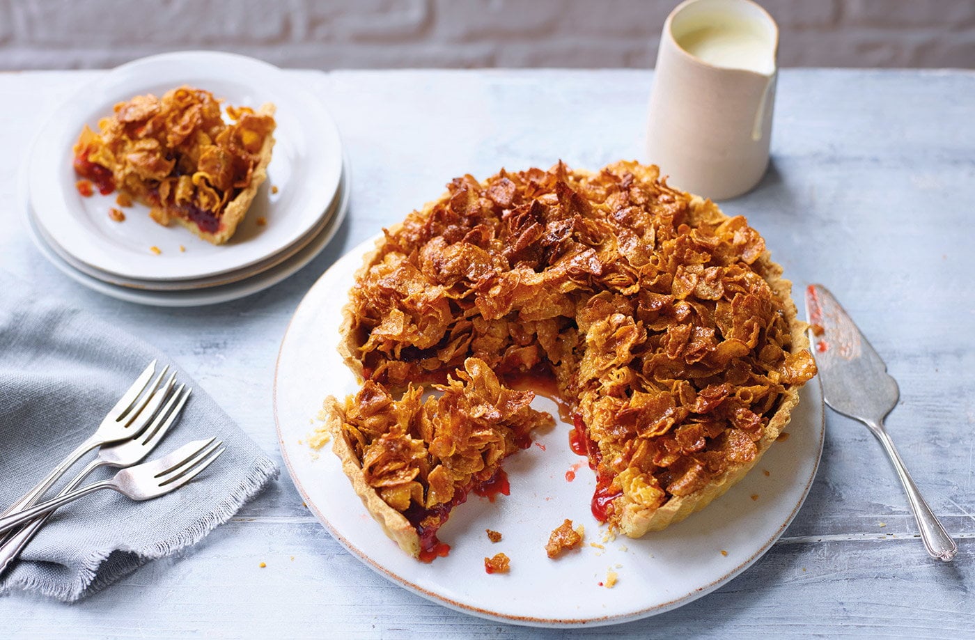 Corn flake tart