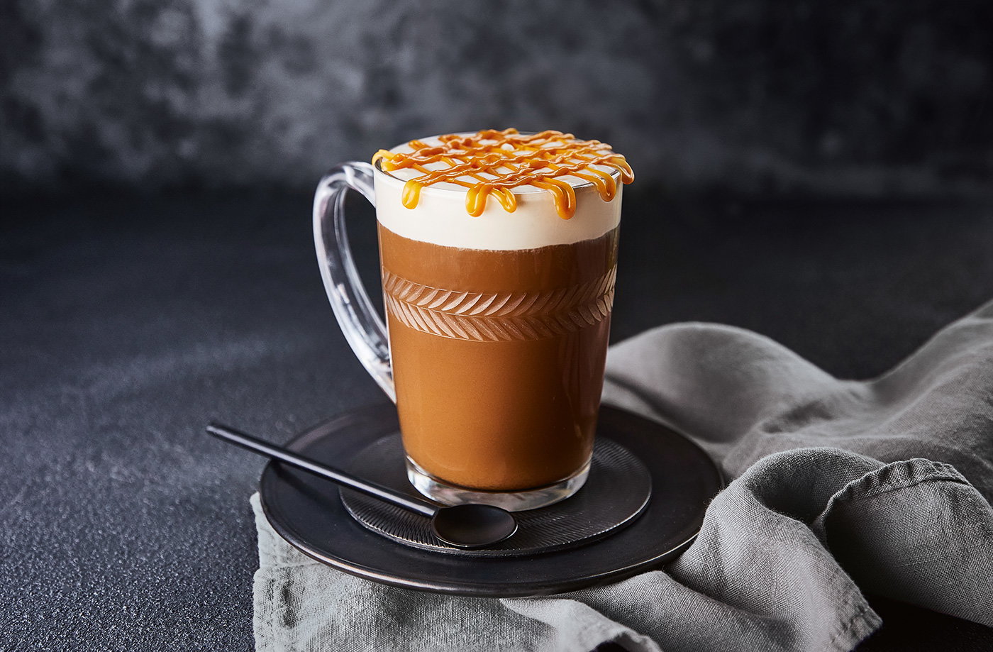 Salted caramel Irish coffee