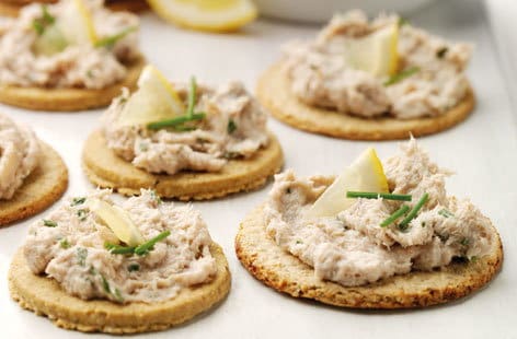 Image of "Smoked mackerel pate and oatcakes"