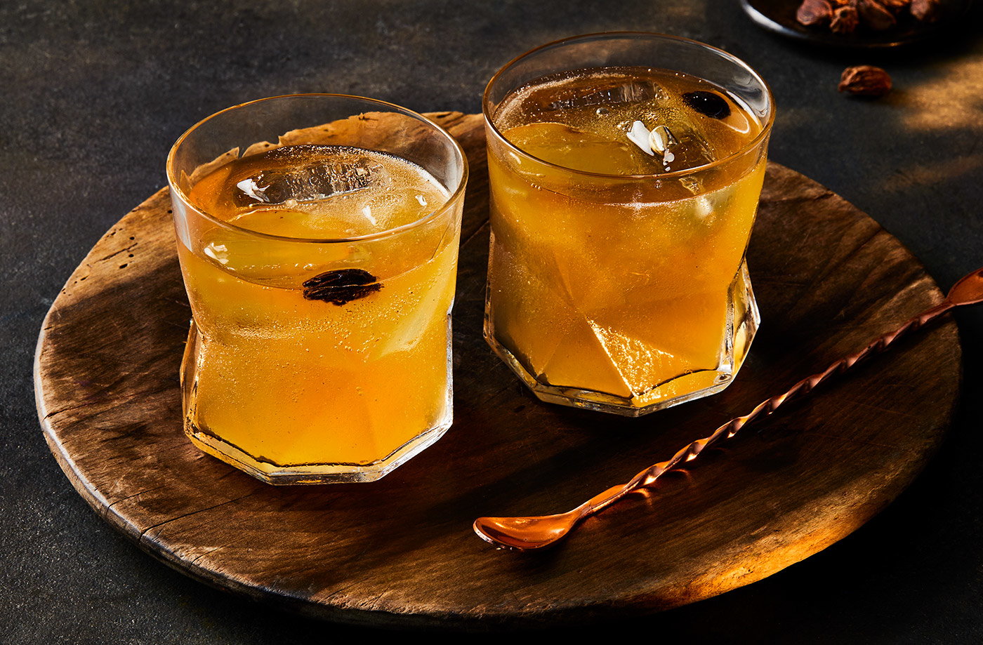 Smoky whisky ginger