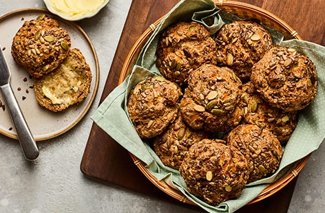 Image of "Overnight oat buns "