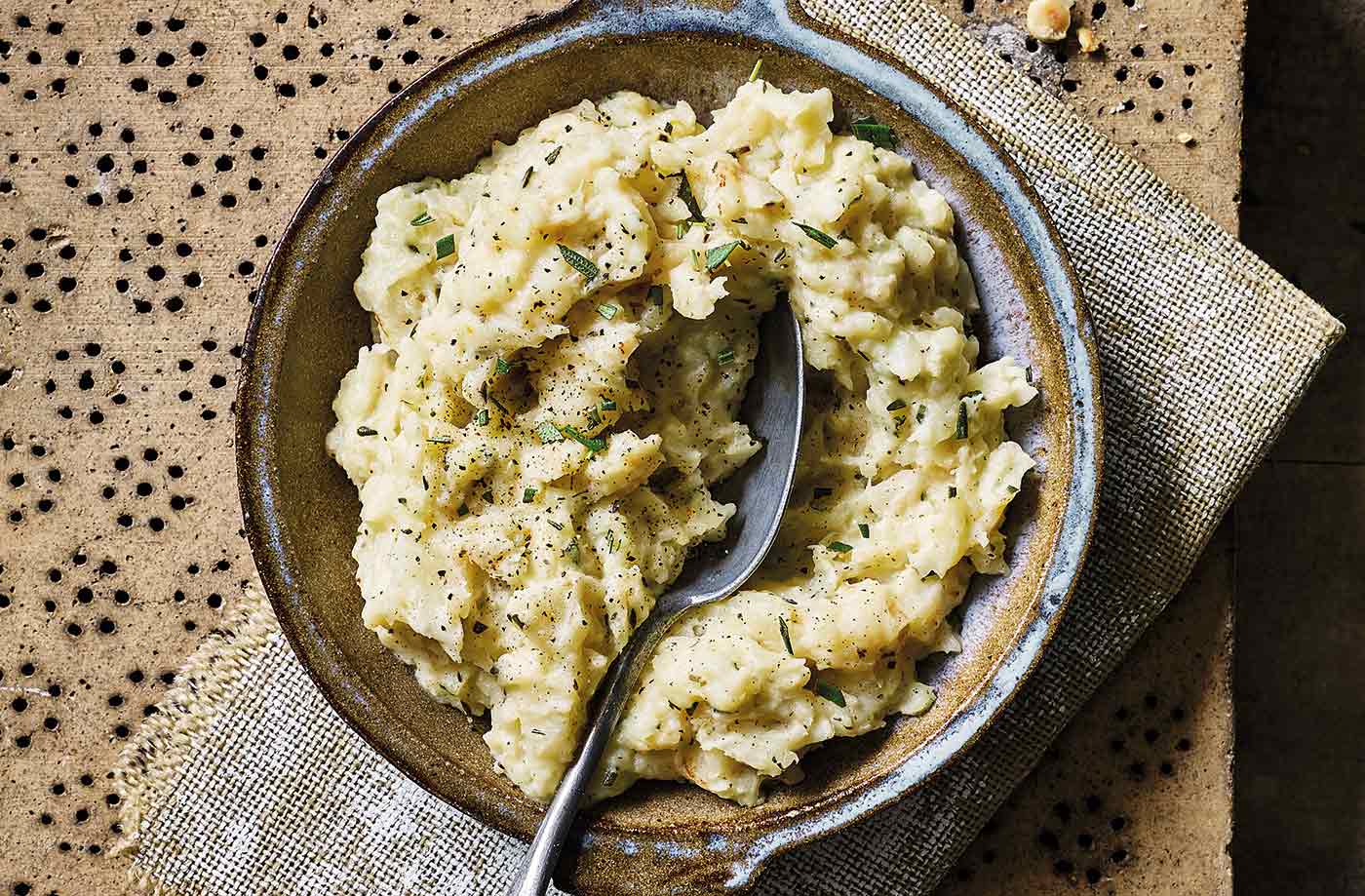 Celeriac and potato mash