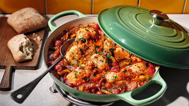 Smoky cod stew recipe