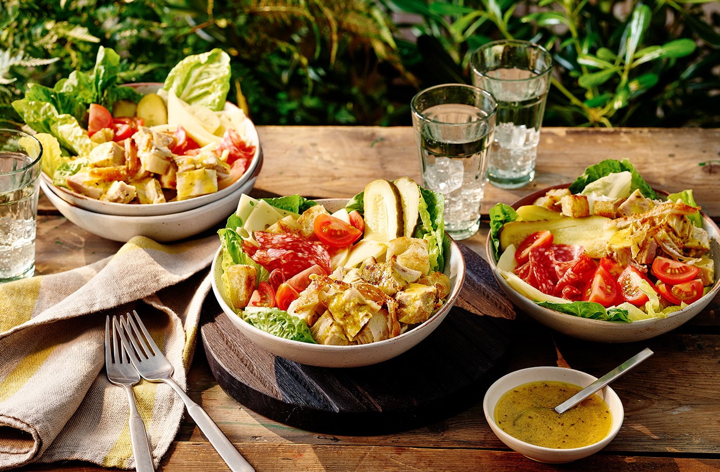 Cuban sandwich salad