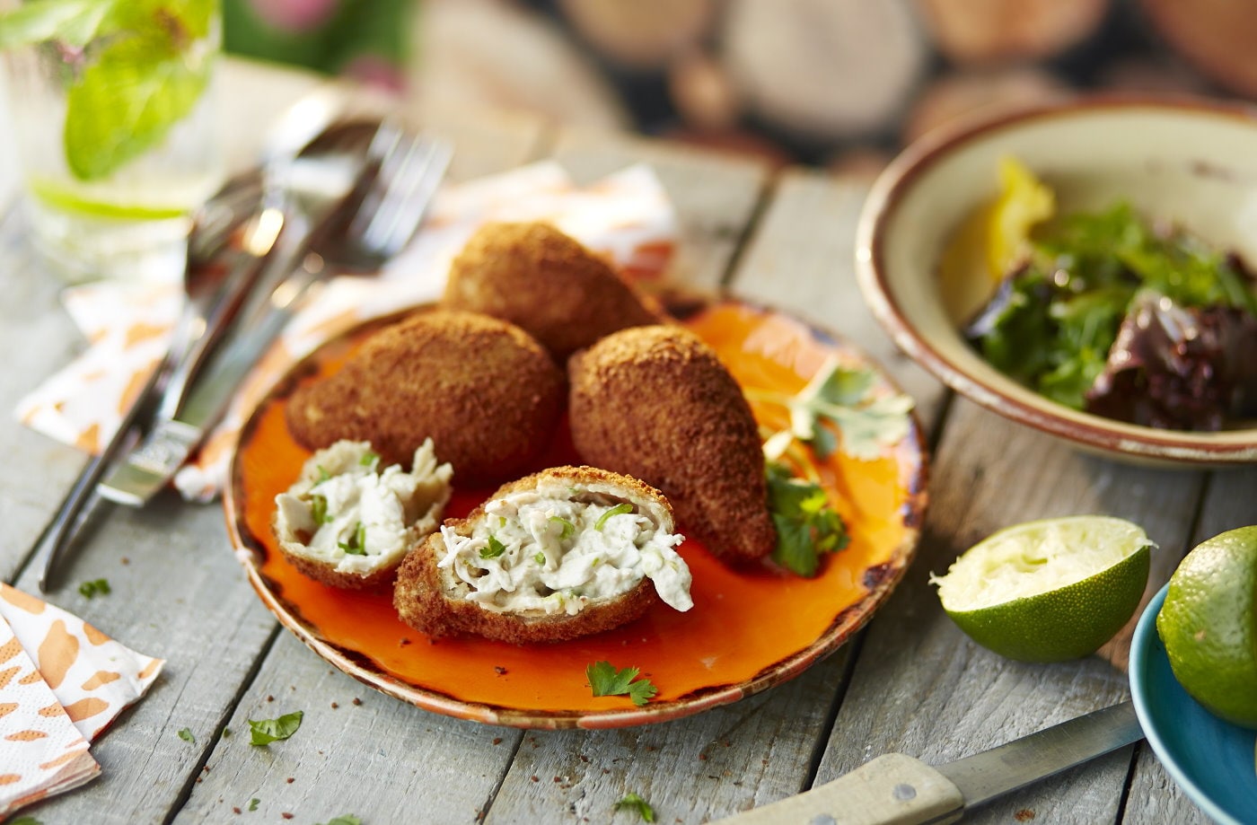 Chicken coxinha 