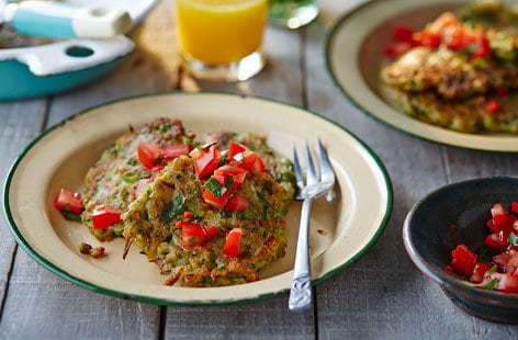 Image of "Moroccan courgette fritters"