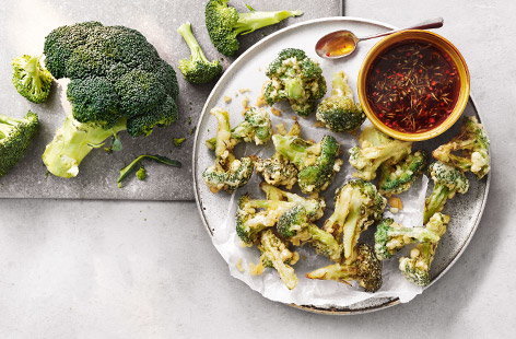 Image of "Tempura broccoli"