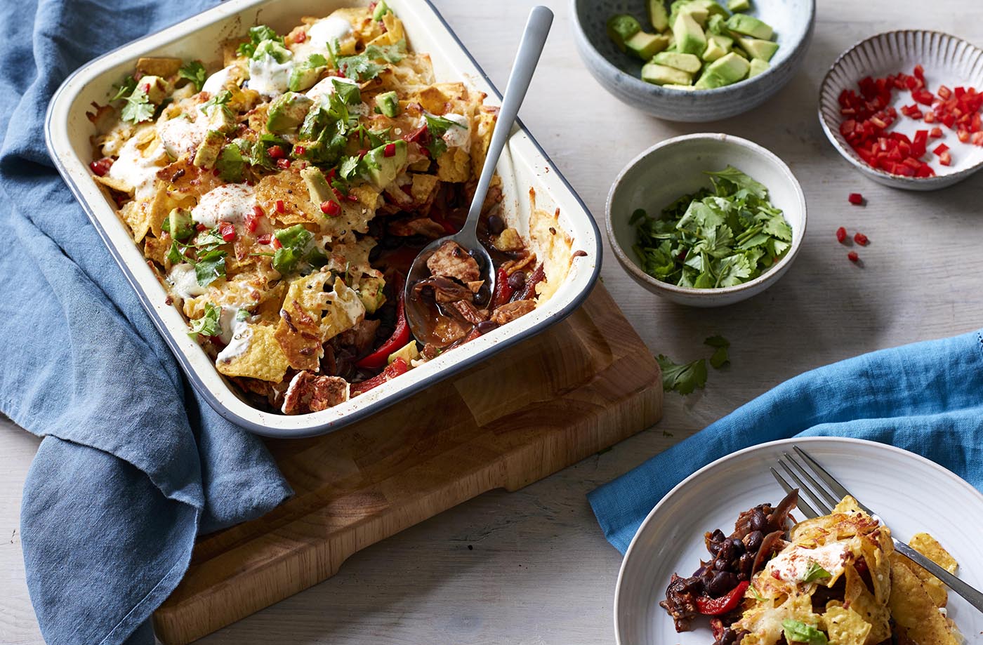 Mexican turkey pie