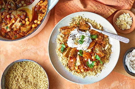 Image of "Vegan 'chicken' tagine"