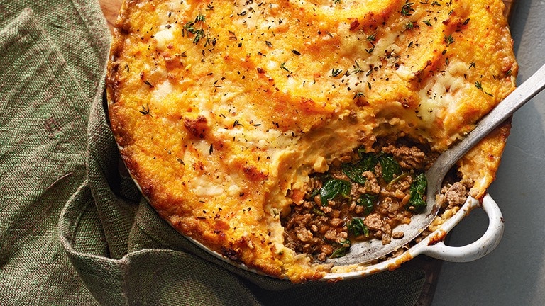 Seven veg cottage pie